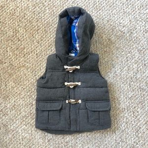 NWT Grey Vest 18-24 months